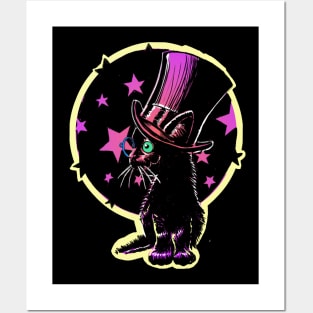 Magic Cat in The Hat Posters and Art